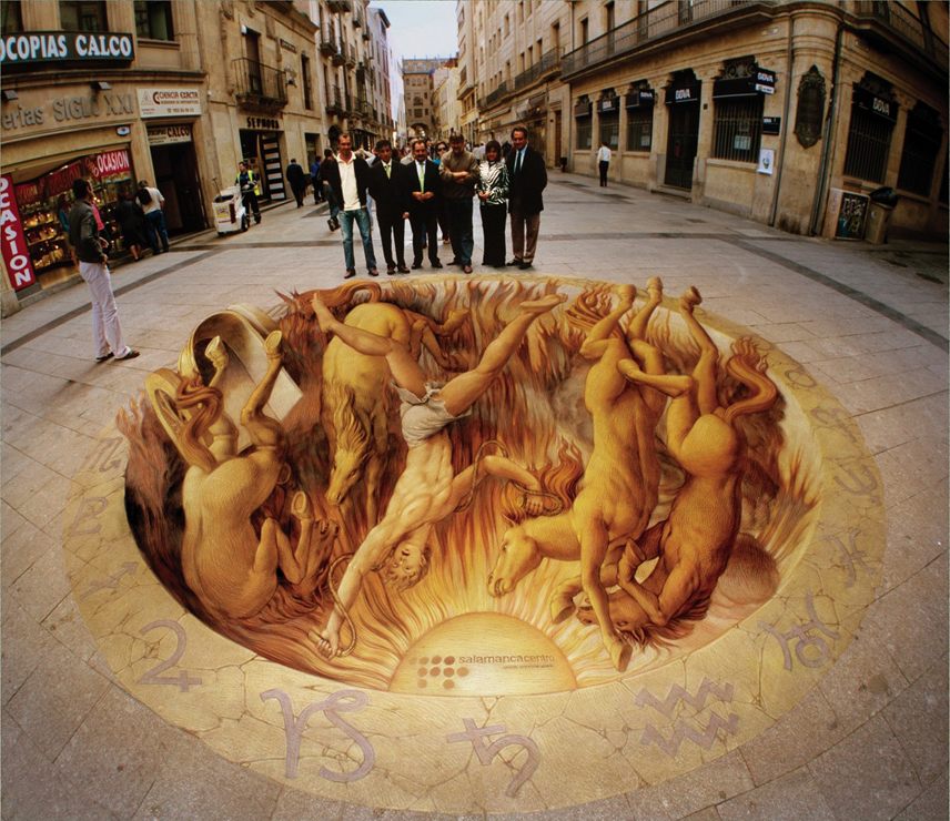 Phaethon Myth Renaissance Pavement Art