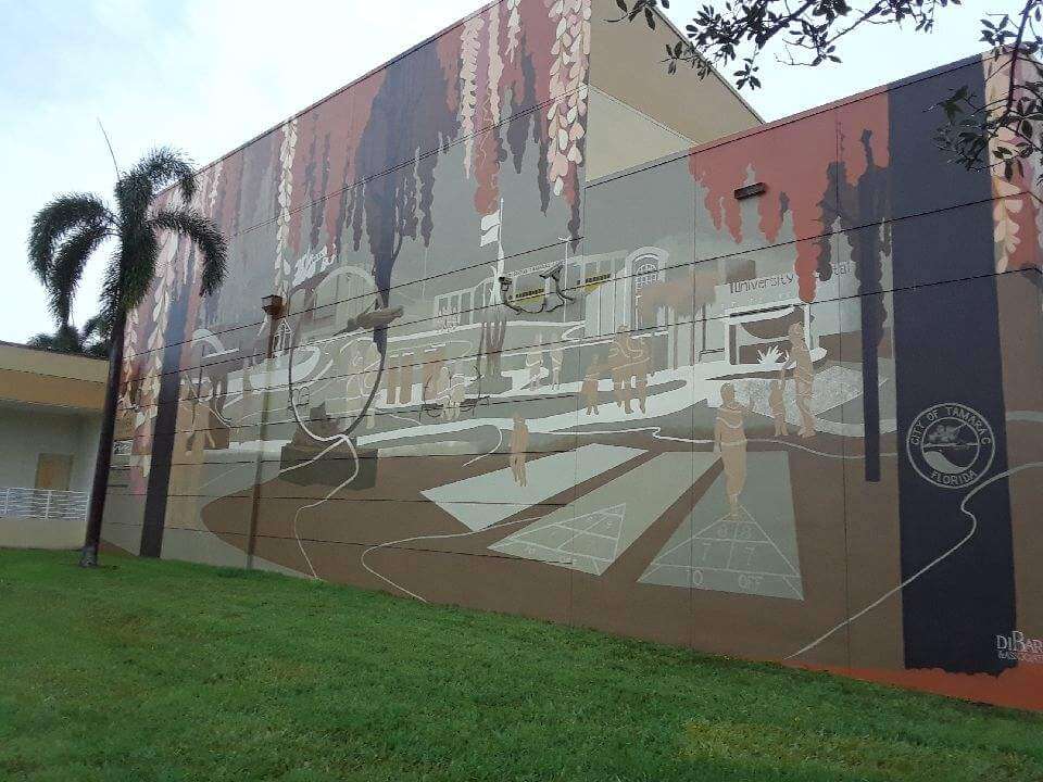 City Mural Example in Tamarac Florida