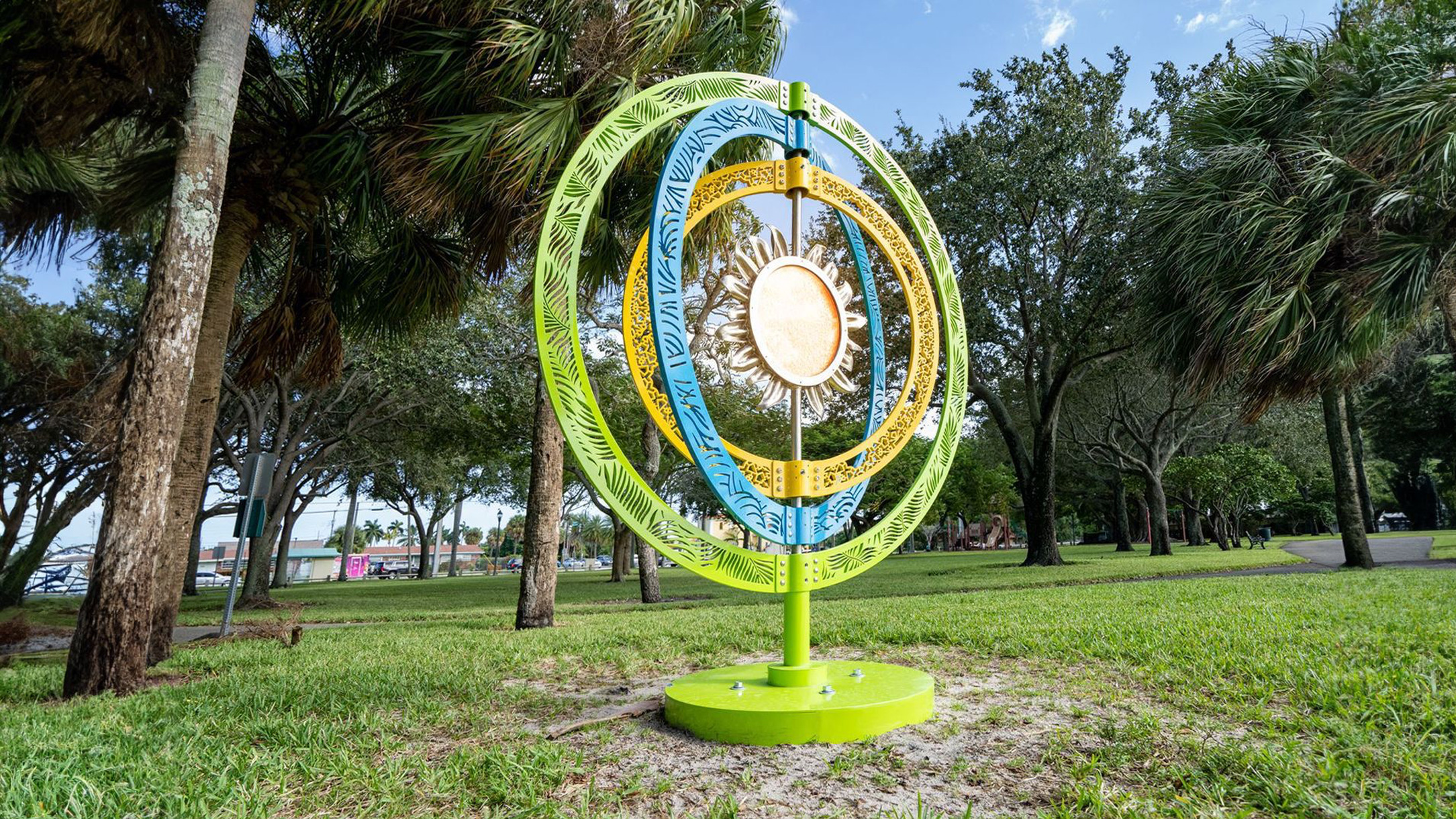 Kinetic Sun Sculpture Florida Di Bari